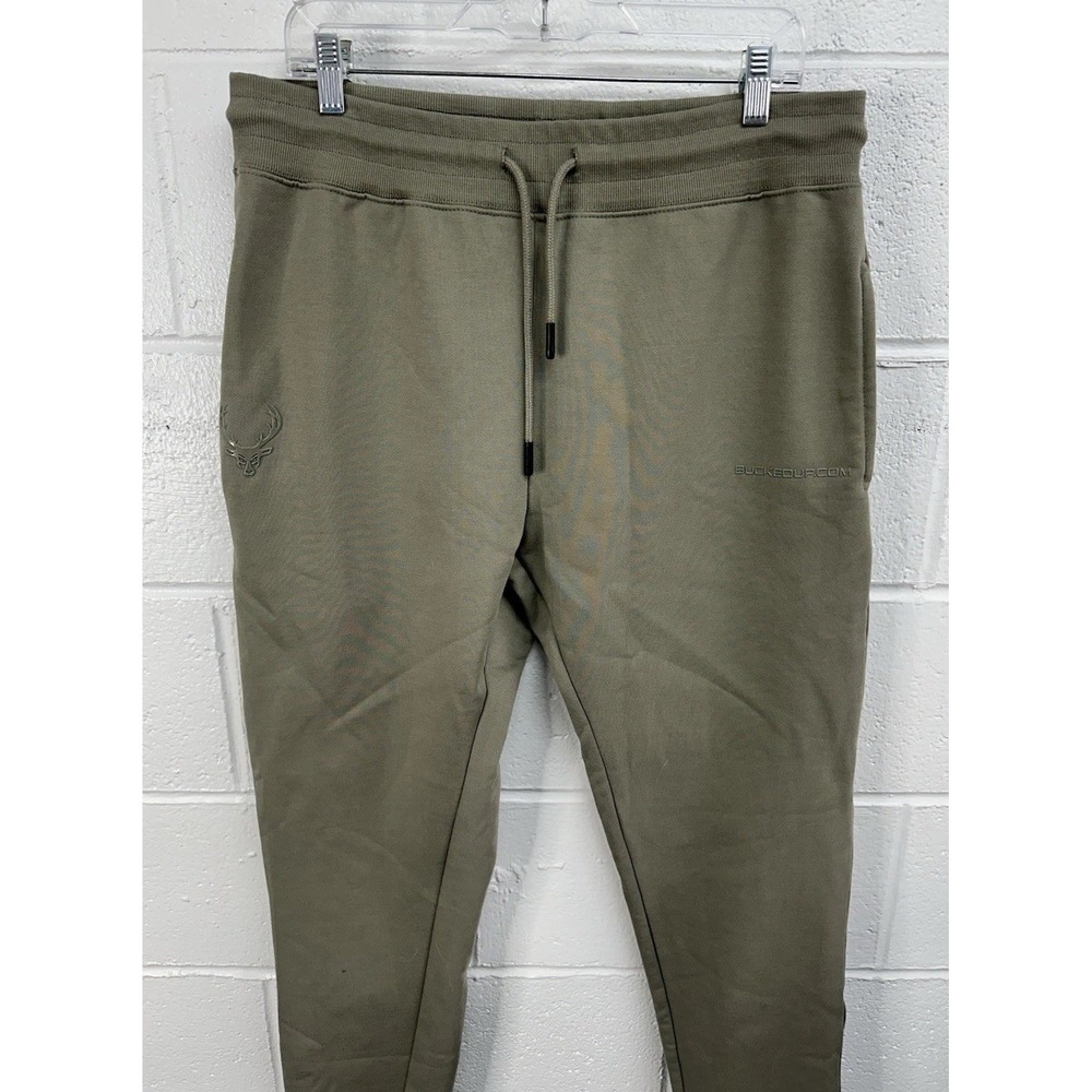 Bucked Up Jogger Sweats Green Slim Fit / Men's XXL